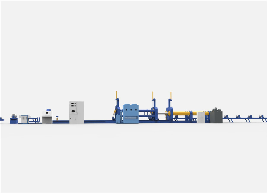 Hydraulic Tube Expanding Machine With Mandrel Expanding Mold