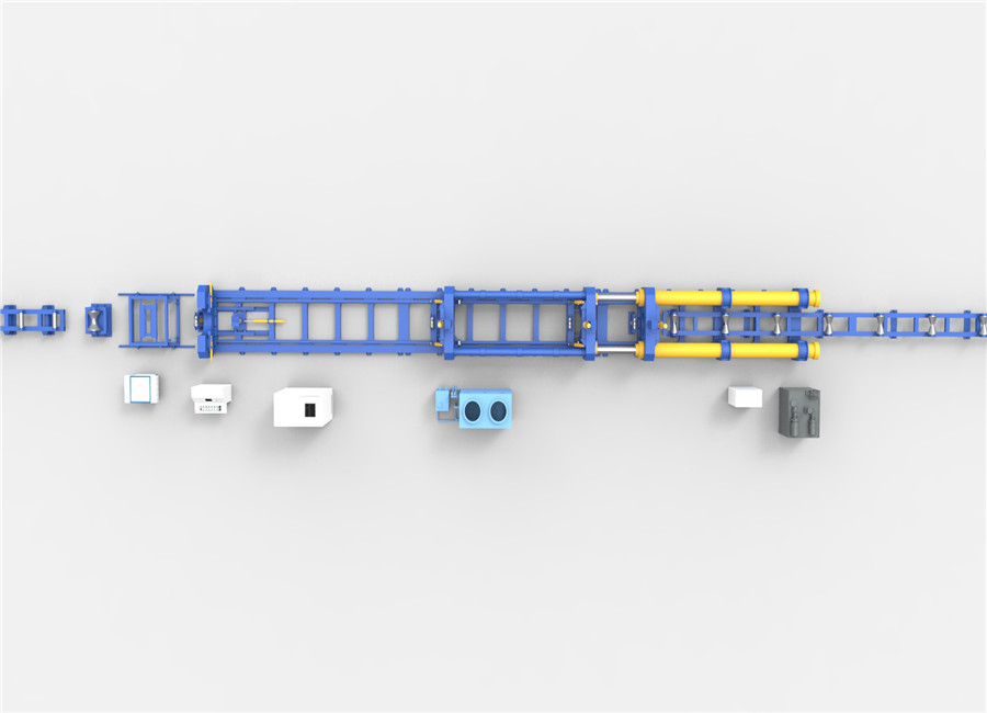 Production Line Machine Steel Pipe Hot Roll Forming Machine Pipe Expander