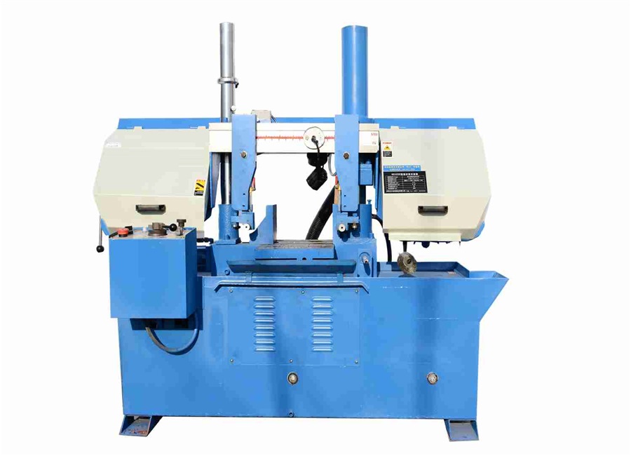 Double Column Sawing Machine Horizontal Angle Degree Miter Band Saw Machine