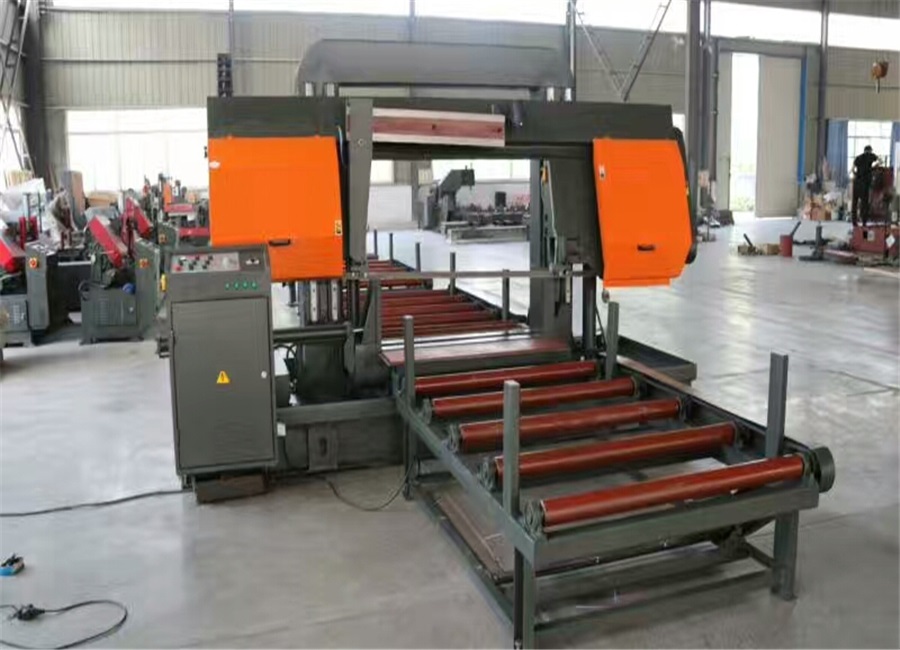 High Quality Band Saw Cutting Machine For Steel Bar Round Bar Sqaure Bar And Pipe Cutting Machine